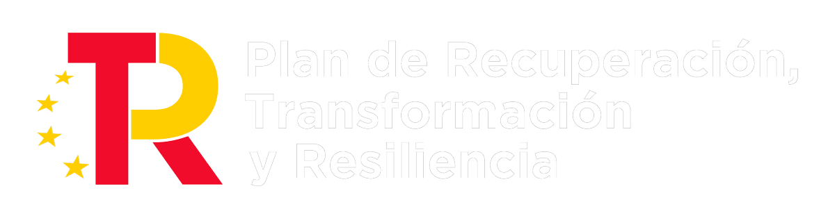 Logo Plan de Recuperación, Tranformació y Resiliencia Logotip Plan de Recuperación, Tranformació y Resiliencia